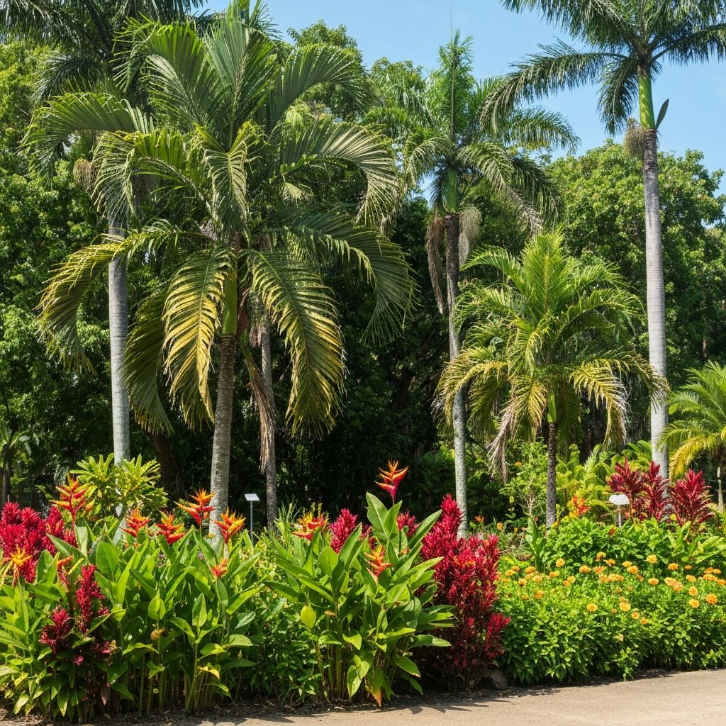 Lush tropical garden design in Darwin