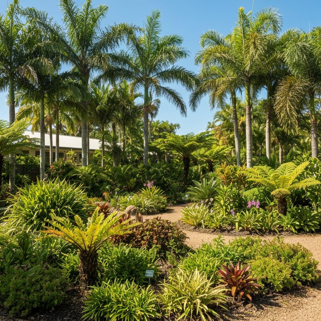 Professional landscaping work in Darwin - tropical garden design